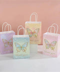 Handheld Kraft Paper Gift Bags Set Of 20 For Candy Packaging Great For Grab And Go Birthday Party Supplies And Holiday Events