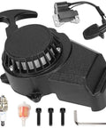 Alloy Easy Pull Recoil Start Ignition Coil For 47cc 49cc 50cc 2 Stroke Engines with spark plug and wrench in kit