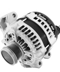 Workhorse 180 Amp Alternator For 3.6L V6 Ram 1500 with SC6 pulley, showcasing heavy-duty design and direct swap compatibility.