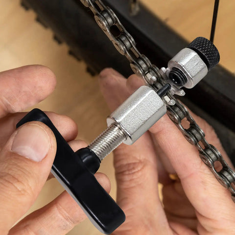 Bike Chain Tool Repair Kit With Link Pliers And Checker, Includes 4 Pairs Missing Links For 6 To 11 Speed Chains, Chain Breaker Tool And Pliers