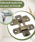4 Inch Flip Gate Latch For Barn Doors And Wood Fences Tough As Nails Heavy Duty Stainless Steel With Bronze Finish MS9001 Q