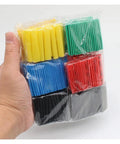 Top Notch 530 Piece Heat Shrink Tubing Assortment Kit For Electronic Wiring Polyolefin Insulation Sleeves To Protect And Organize All Your Cables Perfectly This Ultimate Wire Cable Repair Set Is A Total Game Changer For Any Serious DIY Tinkerer Or in hand, assorted color tubes