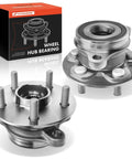 Two Front Wheel Bearing And Hub Assembly Kit For Toyota Corolla 2019 To 2024 And Prius 2016 To 2022 with packaging box visible