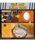 Adjustable Hole Saw Kit 45 To 130mm For Power Cordless Drill Or Screwdriver DIY Woodworking Tool Delivers Fast Penetration Clean Edges