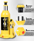Yellow Jacket 4-ton welded bottle jack with carrying case for cars and SUVs