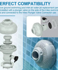 Large Inlet Air Nozzle For Intex Air Jet Valve And Above Ground Pool Return Jet Replacement Parts Easy Peasy Install DIY Kit