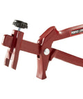 Red Tile Leveling Pliers Gun for Leveling System, Adjustable, Durable for Wall and Floor Spacers, Side View