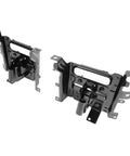 Pair of ECOTRIC front bumper brackets, left and right, black steel for Ram 1500/Classic