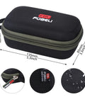 Hard Case For Bosch GLM165 25G 27CGL 165 Ft Laser Measure Shockproof Water Resistant Durable EVA Shell With Snug Fit Keeps Your Laser Distance Tool Safe On The Jobsite, 5.3x3.3x2.4in