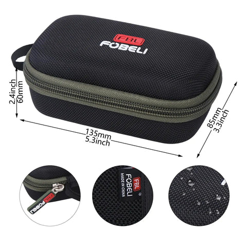 Hard Case For Bosch GLM165 25G 27CGL 165 Ft Laser Measure Shockproof Water Resistant Durable EVA Shell With Snug Fit Keeps Your Laser Distance Tool Safe On The Jobsite, 5.3x3.3x2.4in