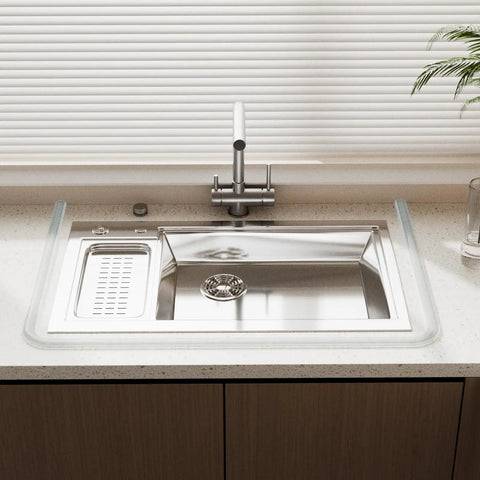 39 Inch Shatterproof Snap Together Shower Threshold Water Dam And Sink Splash Guard Flexible Porous Barrier Keeps Bathrooms And Kitchens Bone Dry With Super Simple Peel And Stick Install in kitchen sink.