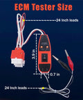 Nosweat Hvac Ecm Motor Tester Delivers Instant Gonogo Diagnostics With Fast Track Troubleshooting On Trane Carrier Lennox York Emerson And Regal Rexnord Motors Without Any Drama Or Complication, featuring 24-inch leads and compact design.