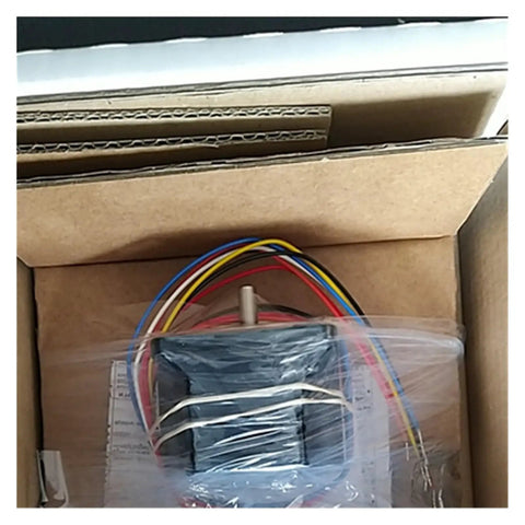 Top Notch Stepper Motor VRDM364 50LHA Built For Crisp Positioning And Precise Speed Control In Industrial Automation Equipment Easy Maintenance Wide Control Options And A Real Workhorse For Versatile Applications., boxed stepper motor with multicolor wires