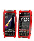 Pro-Grade Thermal Imaging Camera With Macro Lens, 256x192 IR Sensor, 25Hz Refresh, 3.5 Inch Color LCD displayed in use.