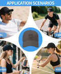 Lightweight Womens Cap With Jesus Praising Graphic, Breathable Ventilated Dark Grey Hat For Everyday Wear in various activities