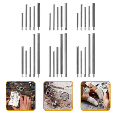 Watch Band Pins Repair Kit Set With Durable Spring Bar Pins, multiple sizes for precise watch band replacement displayed.