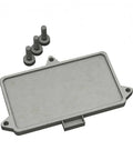 Golf Launch Monitor Stand For Indoor Practice At Home Compatible With Foresight GCQuad, base and screws included, grey metal.