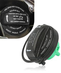 Durable Fuel Tank Cap Replacement For Volkswagen And Audi Black Gas Filler Cap 5C0201550T 5Q0201550L Tight Seal Waterproof Dustproof