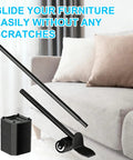 Heavy Furniture Lifter Tool With Four Raise Blocks And Sliders, 800 Lb Capacity, pictured near a sofa for easy appliance moving.