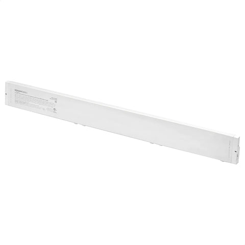 32 Inch Under Cabinet LED Light With Three Color Temperatures And Three Level Dimming, white finish side view