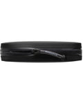 Side view of DAKA Utility Organizer Compact SemiRigid Case For Gear And Electronics Weather Resistant Heavy Duty Pouch Black