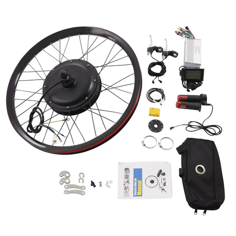 bicycle electric motor assist kit 24V/36V 250W/350W Kit, E-Bike Left Side Drive Motor Mountain Bicycle Conversion Set with Twist/Thumb Throttle, Fit Most of Common Bicycle : Sports & Outdoors and lets you keep riding the bike you love. Best E-Bike Conversion Kit -