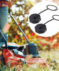 Heavy Duty Sprayer Tank Drain Covers With Secure Tether And Quick Emptying Threaded Caps Fits Most Sprayers in use with lawn mower