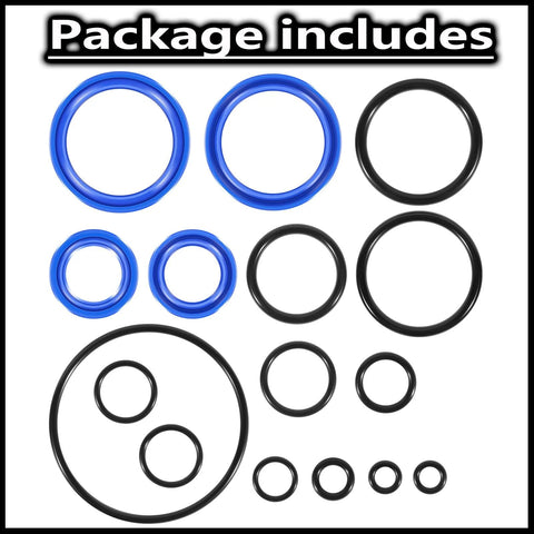 Pro Grade O Ring Seal Kit For Jet W Pallet Jack Hydraulic Unit Replaces PT2748W PT2748LW PT2748L And Variants shown