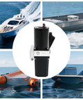 Solid And Reliable Bidirectional Hydraulic Power Unit With 15MPa Gear Pump Motor Reservoir, Featuring Overcurrent And Overload Protection For Heavy Duty Industrial Applications, shown with boats.