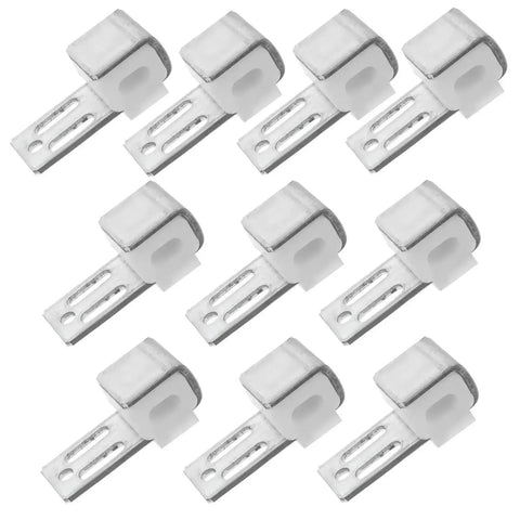 Kick Those Nagging Squeaks To The Curb With These 50 Pack Iron Hook Buckles And Sectional Connectors designed to lock down loose couch springs.