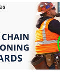 G43 Chain Positioning Lanyards with Heavy Duty Alloy Steel links for secure marine rigging use.
