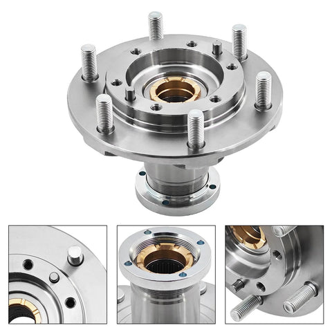 Front Wheel Bearing And Hub Assembly Kit For Toyota Tacoma 1995 2004 4WD With 2.4L 2.7L And 3.4L Engines Replacement with multiple views