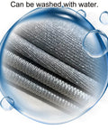Close-up of Silver Fiber Shielding Fabric For EMF Radiation Protection in Clothes Sheets Curtains, soft and washable
