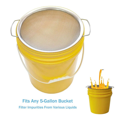 Stainless Steel 60 Mesh Paint Strainer For 5 Gallon Buckets Built To Last Filters Out Particles From Almost Any Liquid Easy To Use