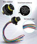 Chevy GMC External Harness Repair Kit For 6L80E 6L90E Transmissions And 6R60 6R80 6R75 With TCM T43 Wiring Connector close-up