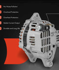 Alternator For Mazda RX 8 2004 2005 2006 2007 2008 12V 100A Clockwise Rotation With 5 Groove Pulley Replacement Part For Your Ride A003TG1291