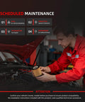 Technician holding Maintenance Filters Kit For Skid Steer Loader LX465 LX485 LX565 LX665 L465 L565 LS140 LS150 Ready To Roll