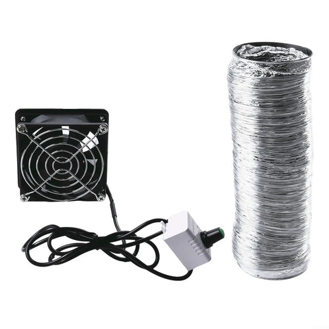Fume Extractor Fan For Soldering, USB Adjustable Smoke Absorber With 6m Pipe Kit, Duct Exhaust System, Portable Soldering Ventilation Unit For Clean Air And Easy Airflow