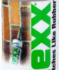 Mor-Flexx Caulking For Mortar Gray 10.5 Oz Cartridge Textured Concrete Sealant for DIY Pros visible in upright view