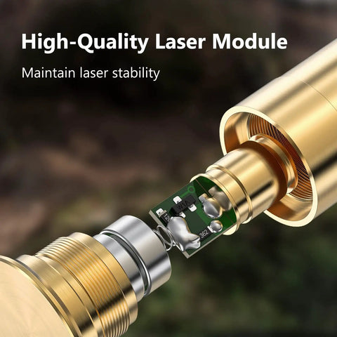 12 Gauge Bore Sight Red Dot For Fast Gun Zeroing In The Chamber, Class IIIA Less Than 5mW, Brass Construction, Caliber Specific Fit For 12 Gauge, Includes Three AG13 Batteries For About Eight Hours Of Power