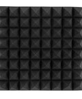 Top Shelf 2X12X12 Inch Pyramid Acoustic Foam Panels 12 Pack High Density Sound Proofing Tiles for soundproofing walls.