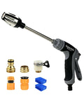 Beast Of A High Pressure Hose Gun Wand For 3/4 Inch Garden Hose with adapters, ergonomic grip, and spray modes for outdoor cleaning.