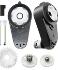 Two Pack High Torque Gearbox Upgrade For Power Wheels Ride On Cars 24V 36V Dual Aperture Sizes With 12000 15000 18000 RPM