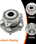 Tesla Front Wheel Hub Bearing Assembly Drop In Replacement for Model 3 2018 2019 2020 2021 2022 and Model Y 2020 2021 2022 AWD Detail View