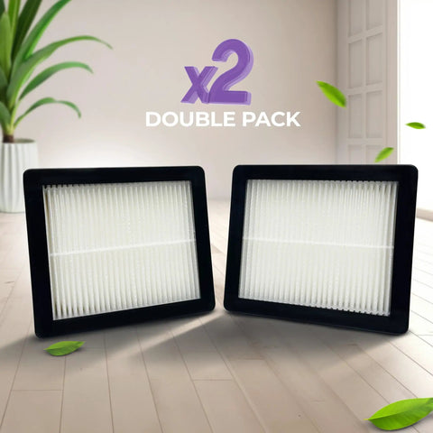 Replacement Filter For Backpack Vacuums Compatible With Super Coach Pro 10, Pro 6, GoFree Flex, ProVac FS 6 Twin Pack