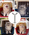 Works Like A Charm M6 Bolt And Butterfly Nut Set For Dog Crate Repairs Rock Solid Steel Fasteners For Pet Carriers Kennels And Travel Cages No Fuss Cage Hardware Kit with cats in travel carriers.