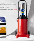 Professional Air Powered Pneumatic Grease Gun Heavy Hitter Featuring 12 Liter Tank And 80 To 1 Pressure Ratio for high temperature grease.