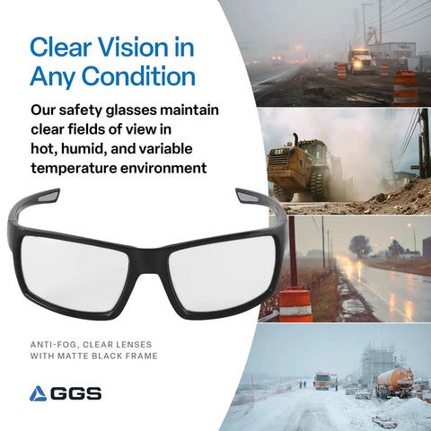 Lightweight Anti Fog Safety Glasses With Scratch Resistant Lenses And UV Protection For Outdoor Adventures DIY Projects And Active Running Deliver Straight Up Rugged Clarity And Legit Fog Free Vision All Day Long Built Different