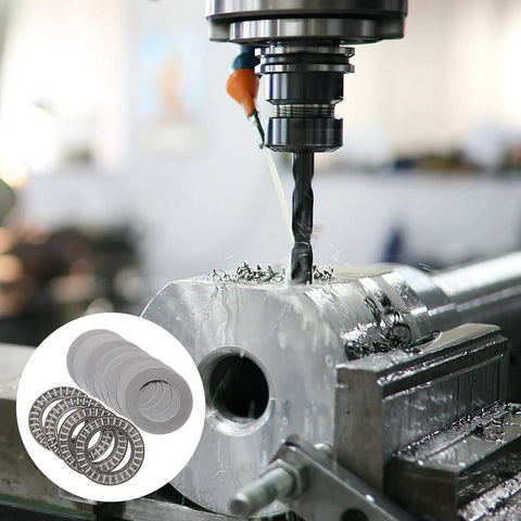 Kickin It Hard 4 Sets Thrust Needle Roller Bearing With Washer Kit Flat Single Direction Industrial Axial Roller Replacement Fit AXK2542 Transmission Handling Heavy Loads Zero Drama Cuts Friction Low Suppresses Noise For Top Shelf Performance on milling machine