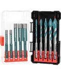 Pro Grade Diamond Coated Drill Bits Set, 10 Piece Hex Shank Kit With Hole Saws and Drill Bits for porcelain, glass, ceramic, tile